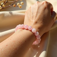 "Unconditional Love" Bracelet in Rose Quartz 4