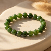 “Dhara” Bracelet in Nephrite Jade 1