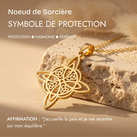 "Everlasting Protection" Pendant in Witch's Knot 5