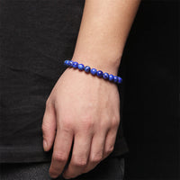 "Expression" Bracelet in Lapis Lazuli 4