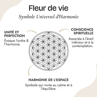 Flower of Life "Symbol of Harmony" in Natural Wood 5