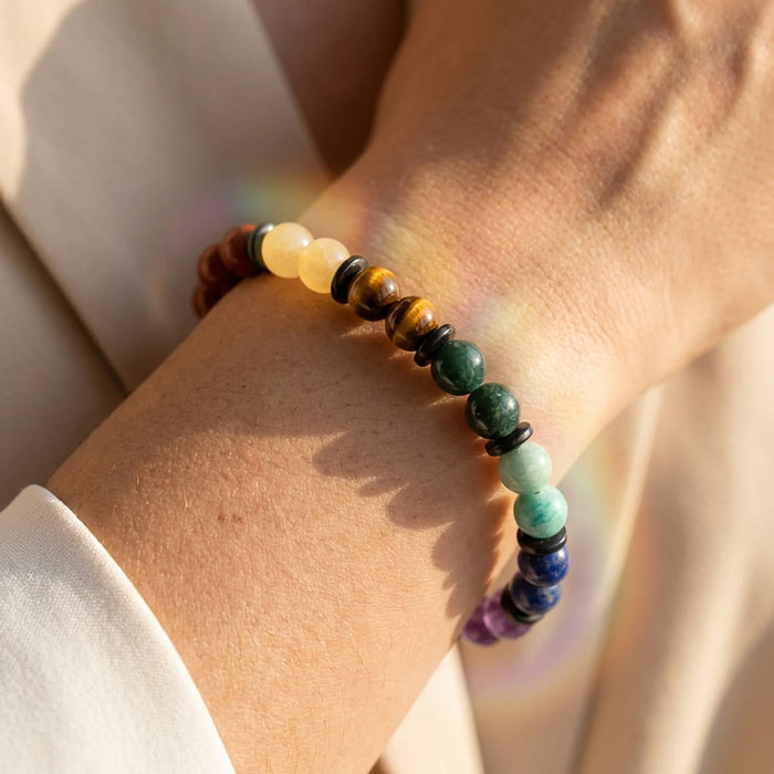 Armband "Harmonisierung der 7 Chakren"