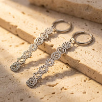 Earrings Symbols of the 7 Chakras 4