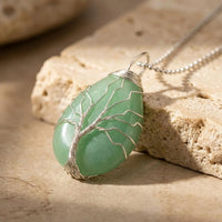 Natural Stone Tree of Life Pendant 5
