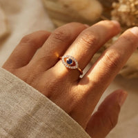 Adjustable Ring "Evil Eye" 2