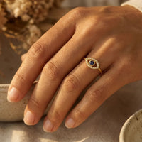Adjustable Ring "Evil Eye" 4