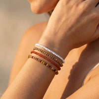 Fine Stone Bead Bracelet 4mm 2