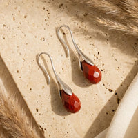 Red Jasper Dangle Earrings 3