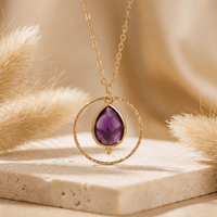 "Circle of Serenity" Amethyst Necklace 3