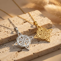 "Everlasting Protection" Pendant in Witch's Knot 6