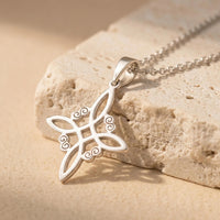 Witch Knot Shield Necklace 7