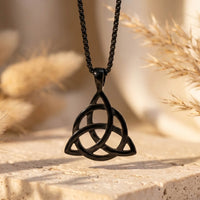 "Triquetra" Pendant in Stainless Steel 3