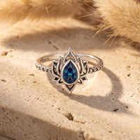 Adjustable Ring "Lotus Awakening" 1
