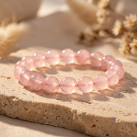 "Unconditional Love" Bracelet in Rose Quartz 1