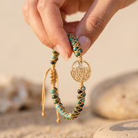 "Eternal Life" Bracelet in African Turquoise 3