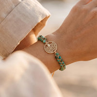 "Eternal Life" Bracelet in African Turquoise 2