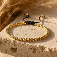 "Tibetan Wish" Bracelet in Faceted Beads 1