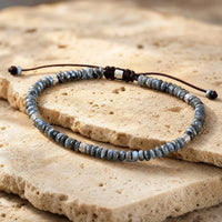 "Inner Strength" Bracelet in Larvikite 1