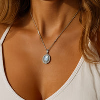 "Sweetness of Soul" Pendant in Moonstone 2