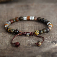 "Inner Stability" Jasper Bracelet 4