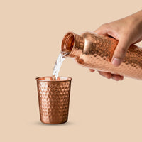Hammered Copper Tumbler 3