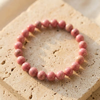 "Sweetness of the Heart" Bracelet in Rhodonite 4