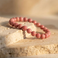 "Sweetness of the Heart" Bracelet in Rhodonite 3
