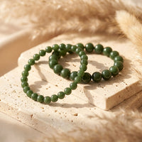 “Dhara” Bracelet in Nephrite Jade 5