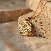"Bloom" Lotus Flower Necklace 4
