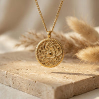 "Bloom" Lotus Flower Necklace 1