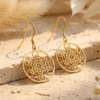 Metatron Earrings 1