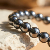 "Anchoring Symbol" Bracelet in Hematite 3