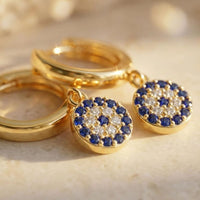 "Blue Eye" Earrings – Traditional Symbol of Protection 3