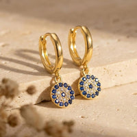 "Blue Eye" Earrings – Traditional Symbol of Protection 1