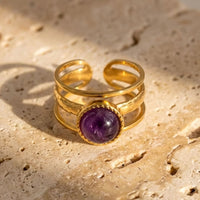 "Spiritual Essence" Amethyst Ring 1