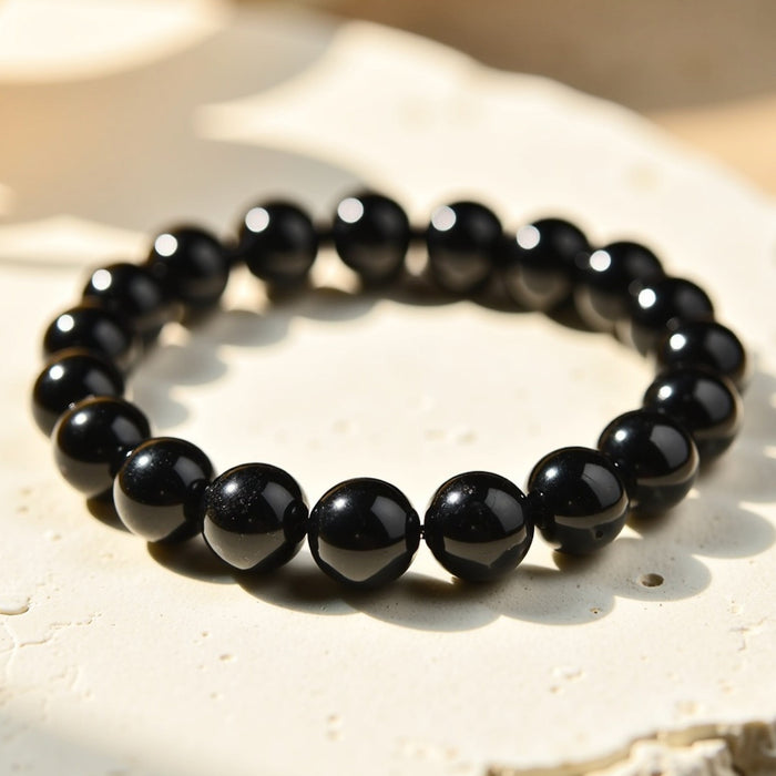 Armband "Rampart" aus schwarzem Turmalin