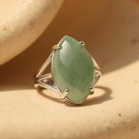 Adjustable Ring "Vision" in Natural Stone 4