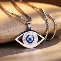 Blue Eye Pendant - Symbolic Protection Against the Evil Eye 4