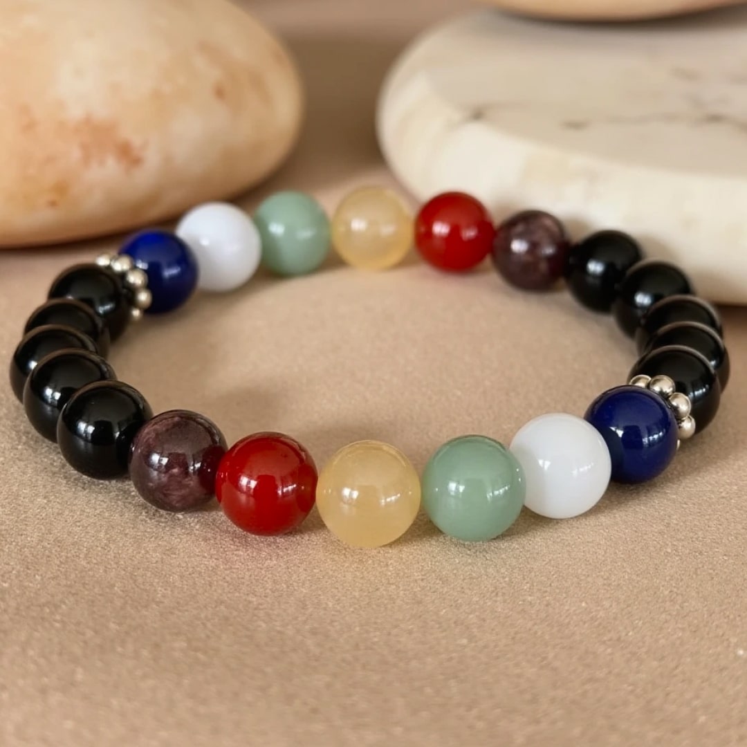 "Balance of the 7 Chakras" Bracelet