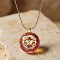 Orgonite Pendant "Astrological Sign" in Stone Chips 2