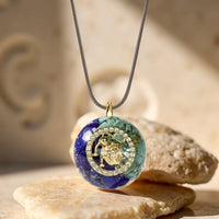 Orgonite Pendant "Astrological Sign" in Stone Chips 10