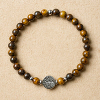 "Feline Reflections" Bracelet in Tiger's Eye 3