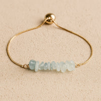 Fine Bracelet in Irregular Stones 7