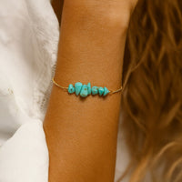 Fine Bracelet in Irregular Stones 6