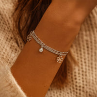 "Enchanted Clover" Bracelet - Gold / Silver 4