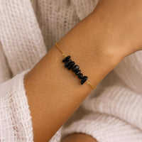 Fine Bracelet in Irregular Stones 12