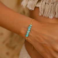 Fine Bracelet in Irregular Stones 2