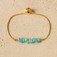 Fine Bracelet in Irregular Stones 1