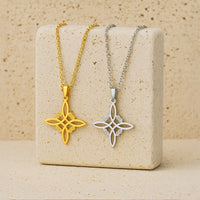 Witch Knot Shield Necklace 8