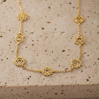 7 Chakras Necklace - Mystical Symbols 5